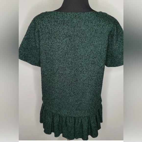 Tibi green peplum top - Picture 2 of 7